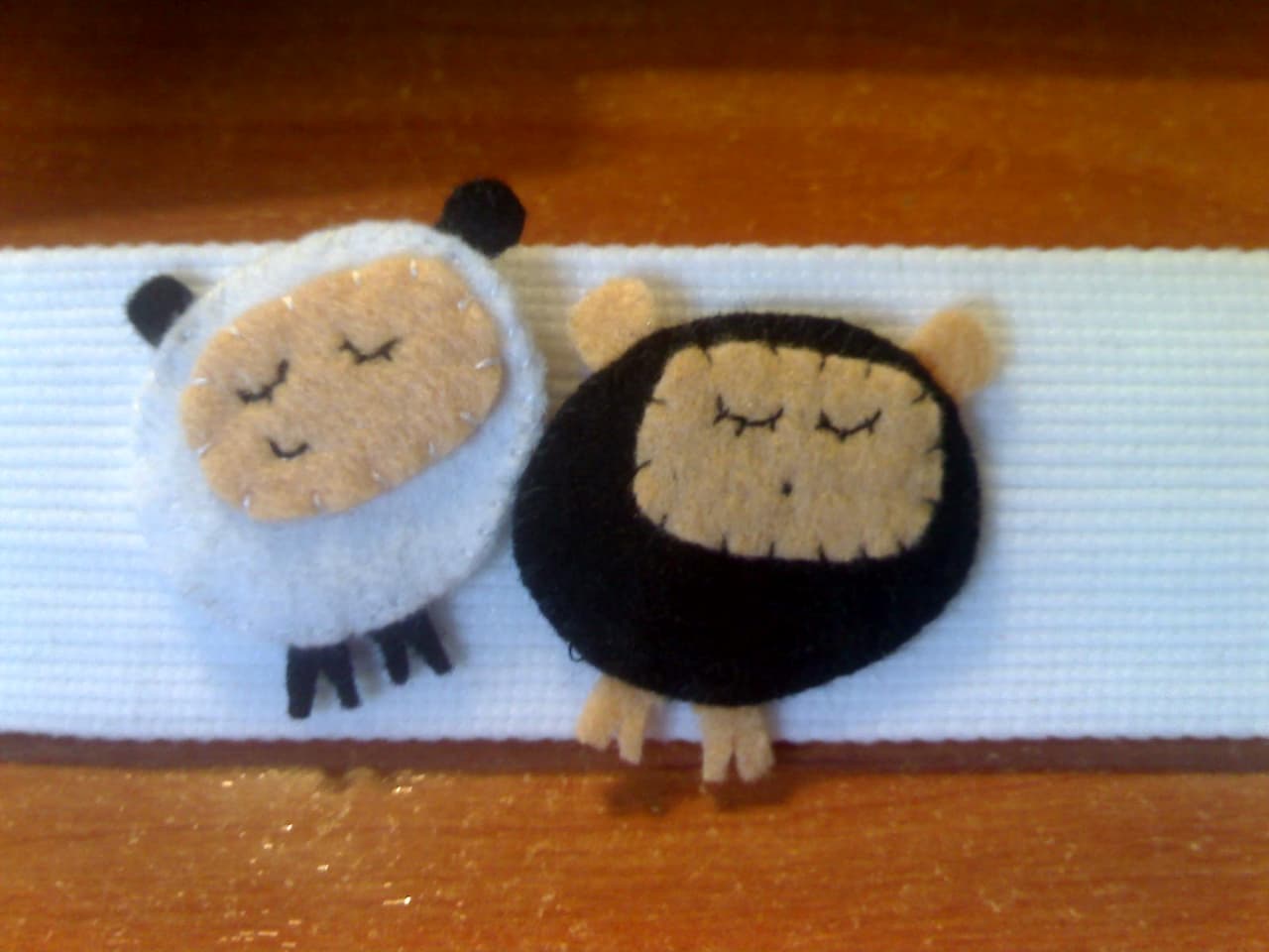 Felpa para el pelo de ovejitas, enviado por Carmen