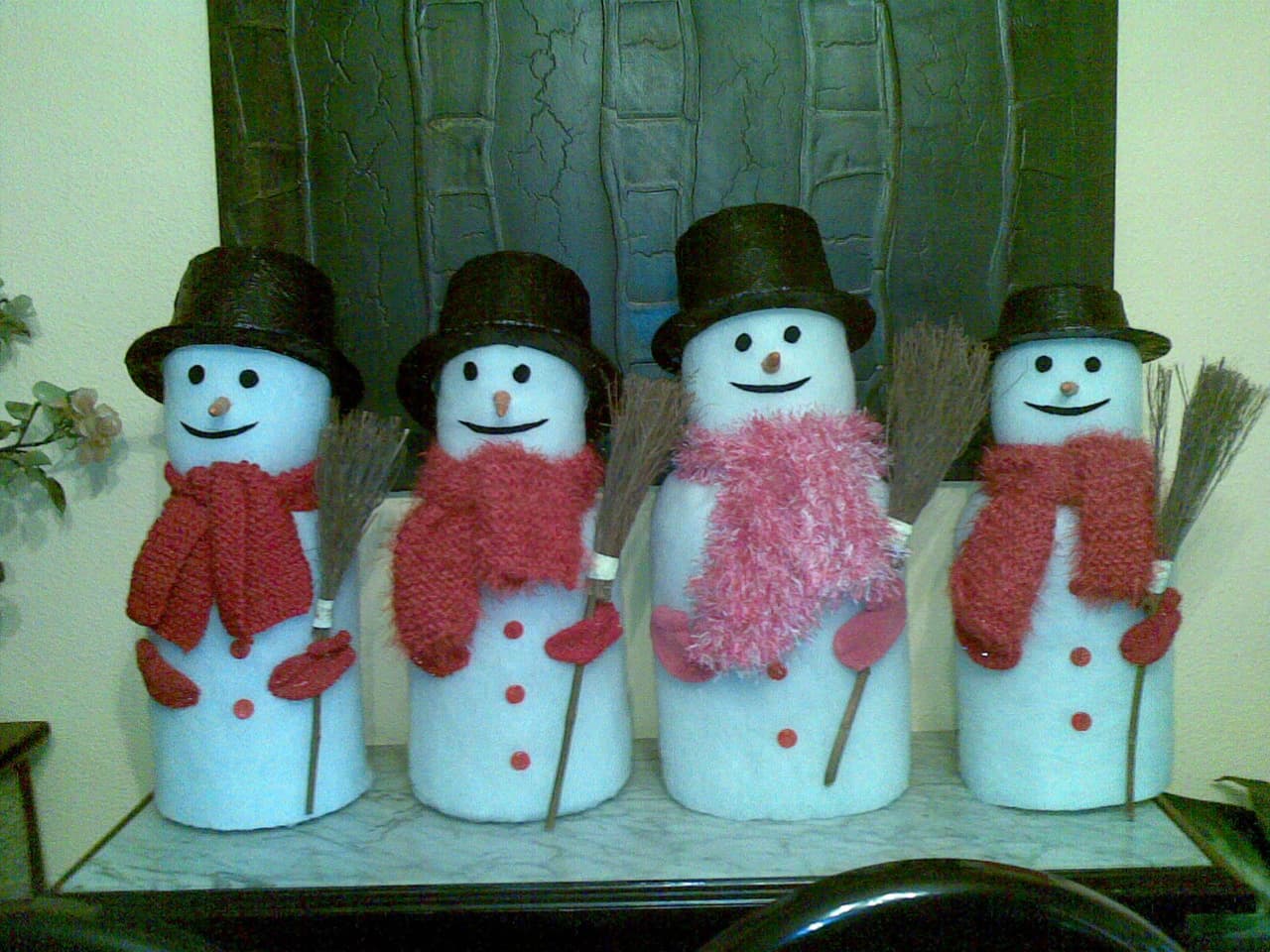 Muñecos de nieve, enviados por África 