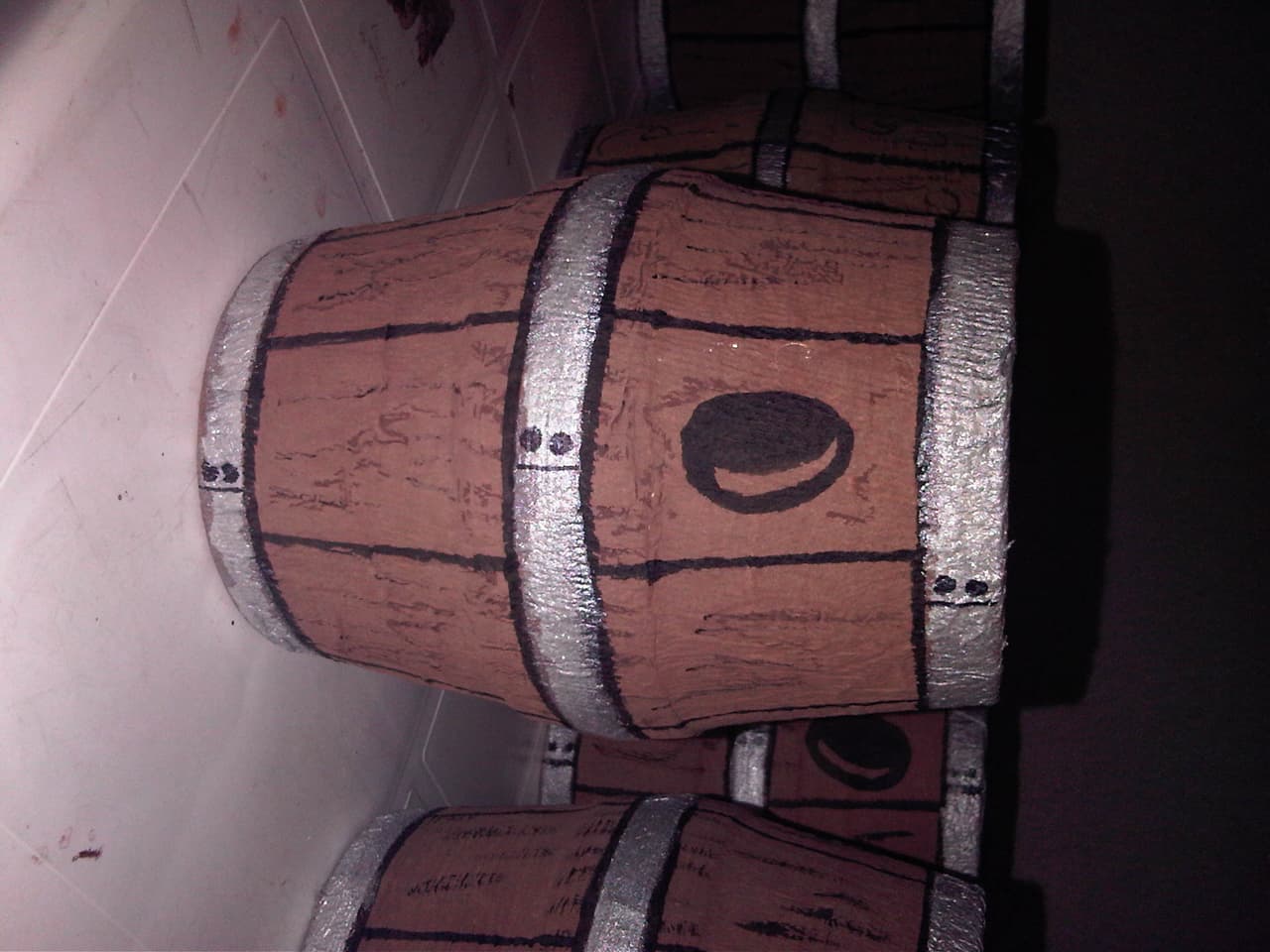 Barril del Chavo del ocho, enviado por Ángelica