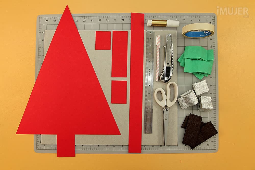 Delicado árbol navideño