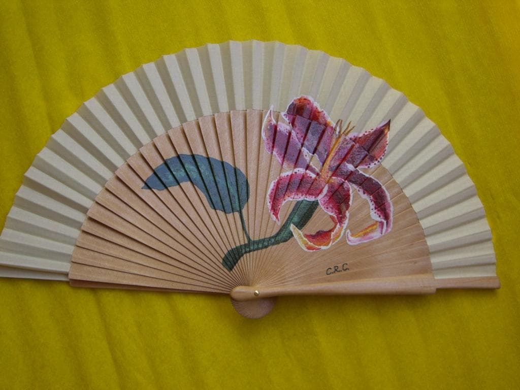 Abanicos Decorados, enviados por Carmen