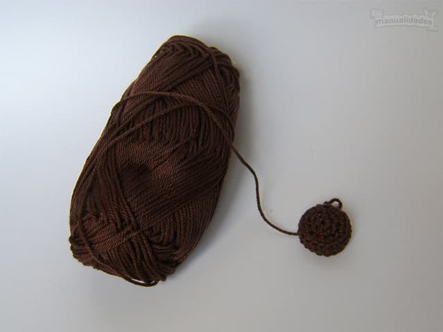 Tejer un bombón de crochet