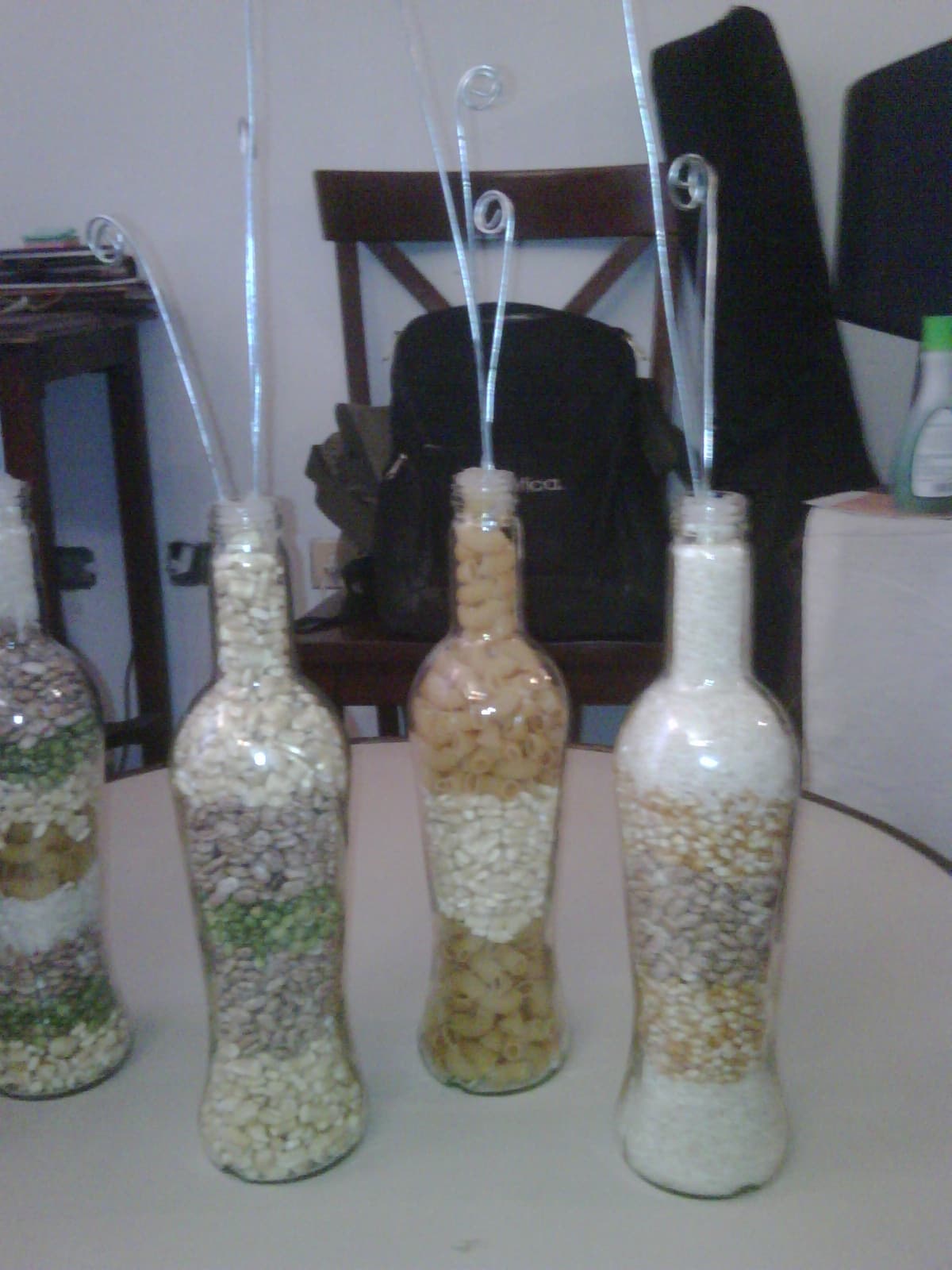 Botella reciclada, enviada por Adriana