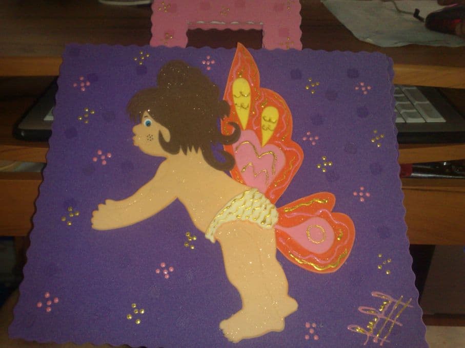 Carpetas decoradas, enviadas por Johanna