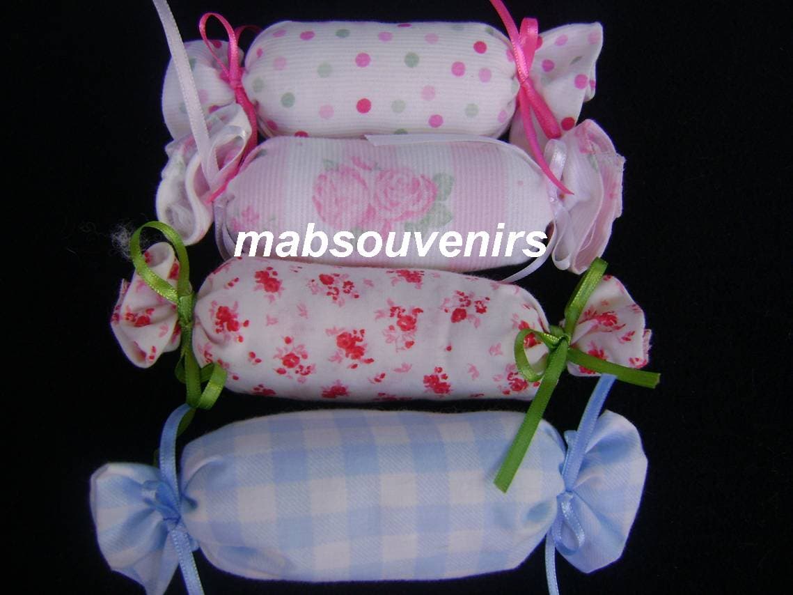 Caramelos de tela perfumados, enviados por Alejandra