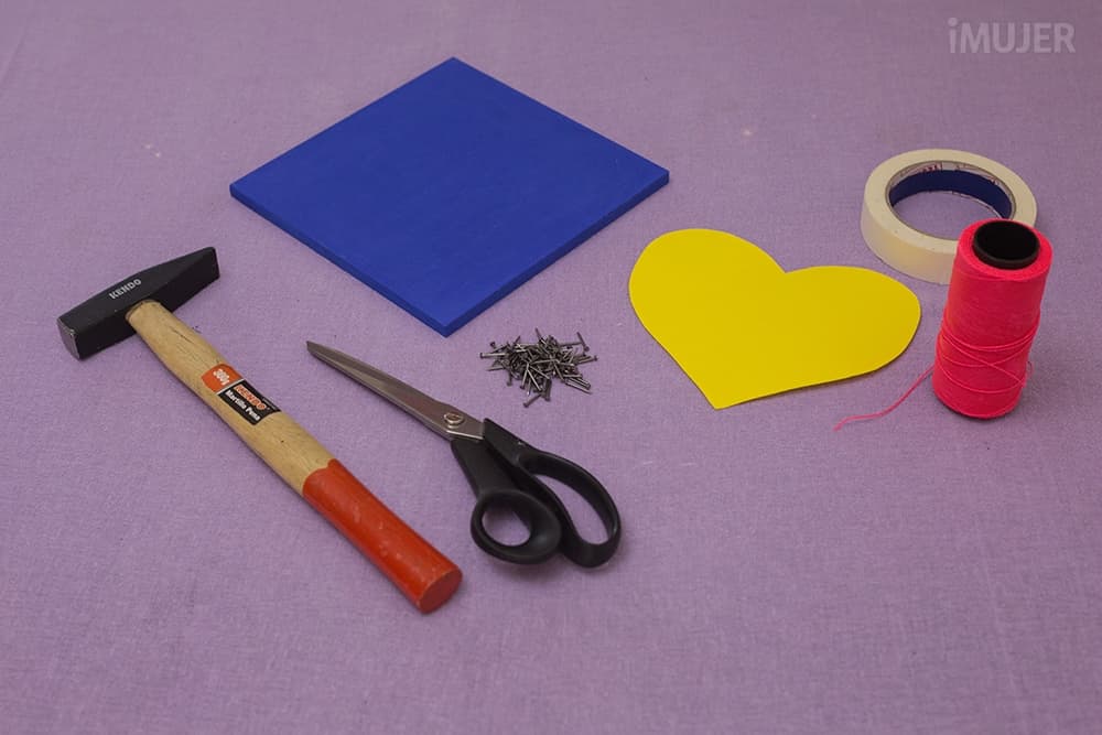 Cómo hacer un cuadro con hilos