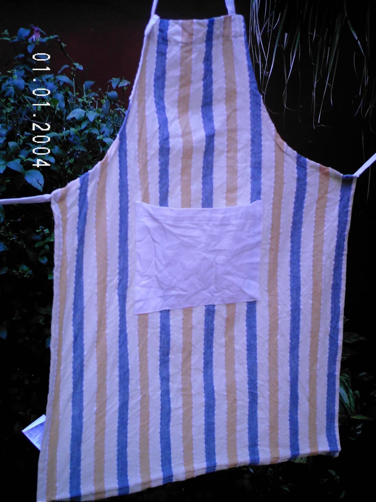 Delantal con retazos de Tela, enviado por Elizabeth