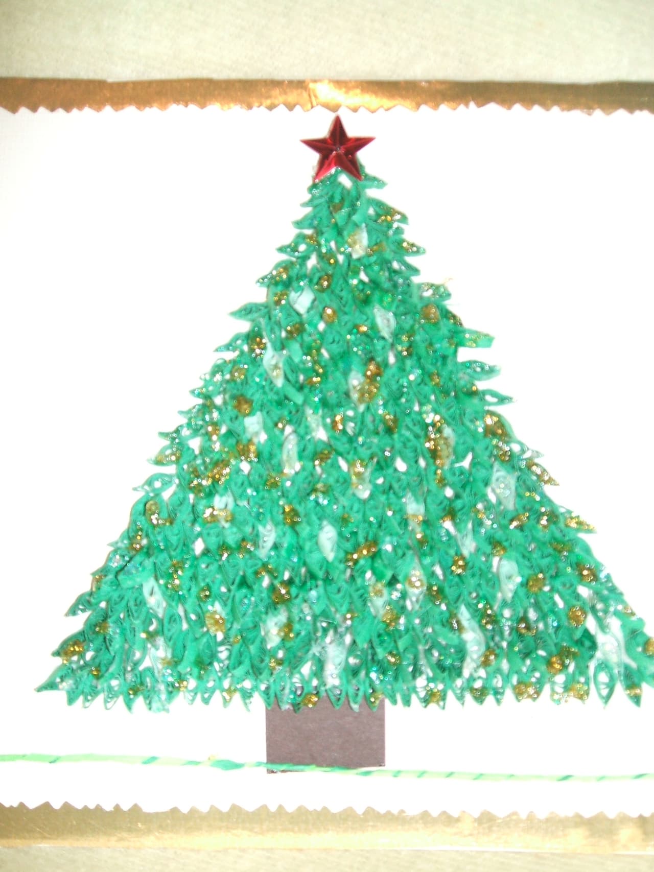 Tarjeta de navidad, enviada por Anita