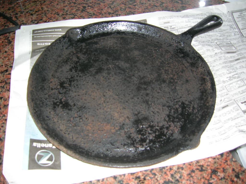 Sartén reciclada, enviada por Adriana