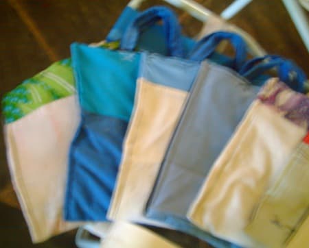 Bolsos protectores, enviados por Silvia