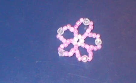 Flores de mostacillas, enviadas por Oriana