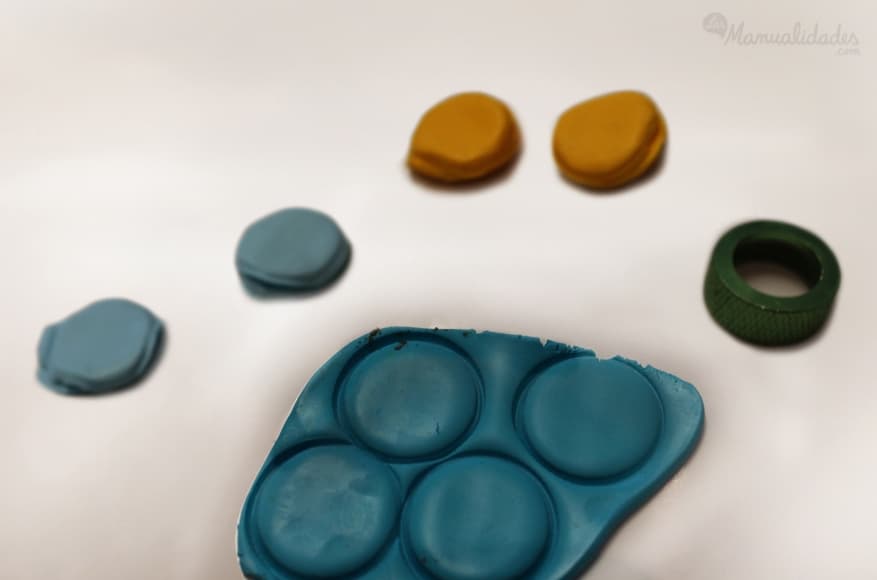 Colgante en arcilla polimérica: técnica retro-cane