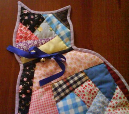 Salvamanteles en patchwork, enviado por Ana
