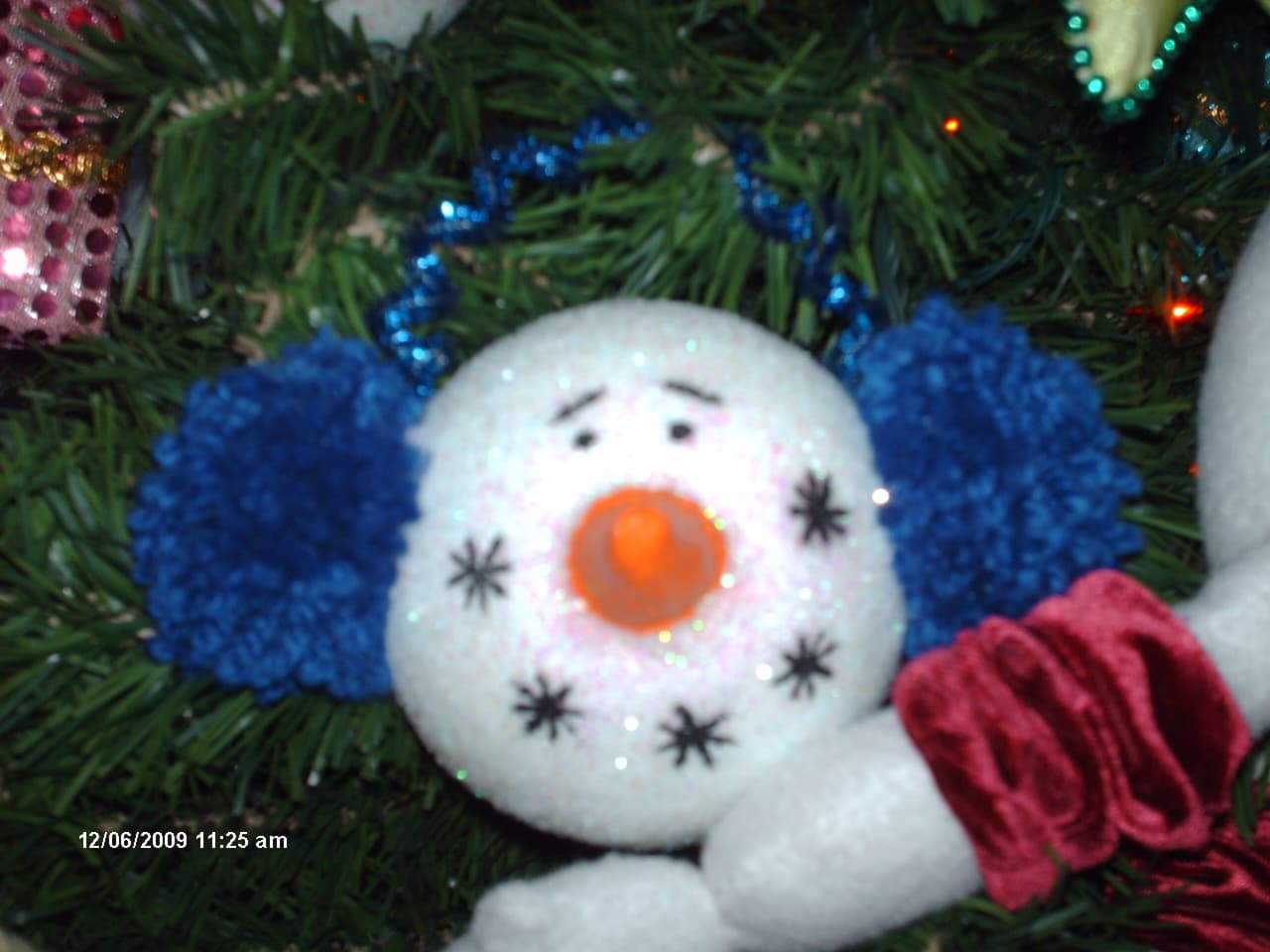 Adornos para árbol de Navidad, enviados por Margarita