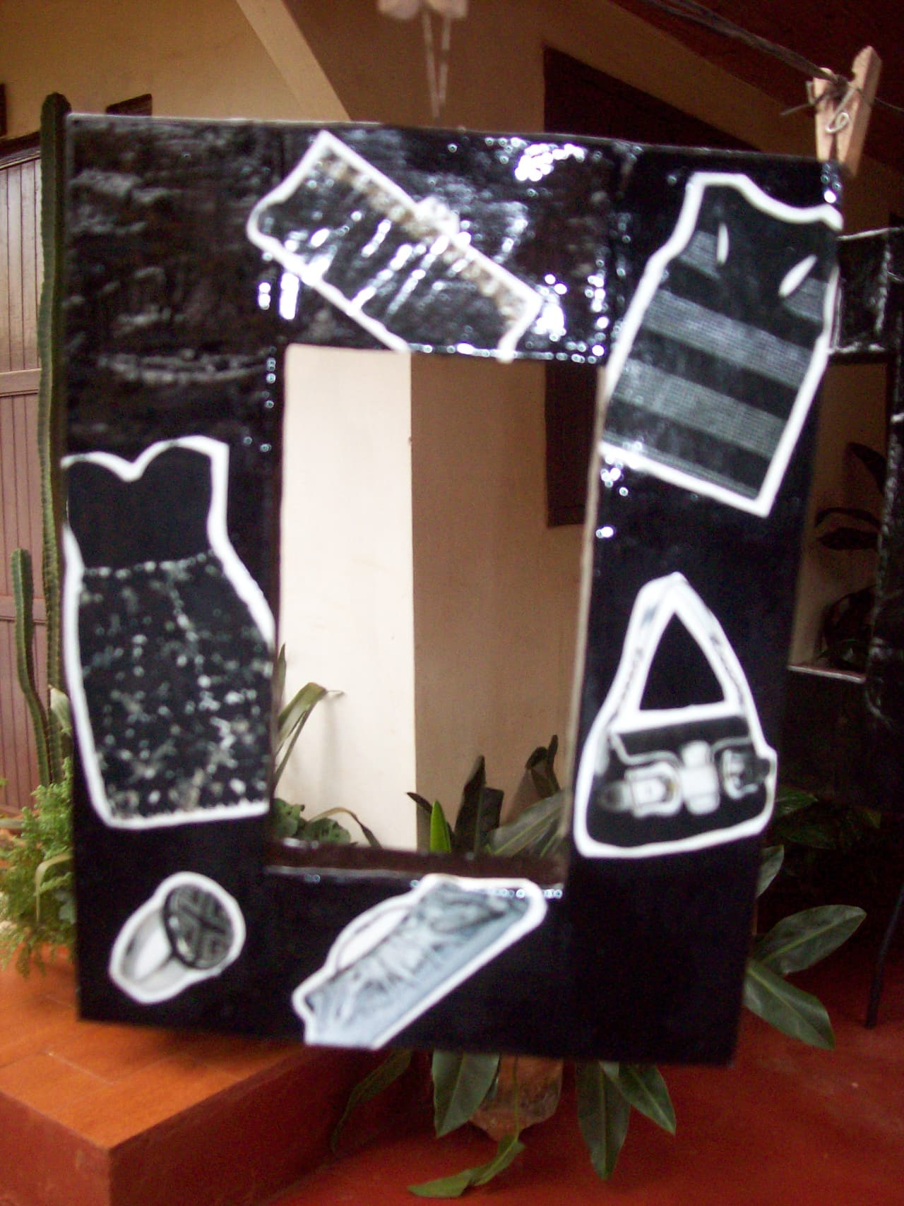 Portaretratos reciclados, enviados por Teresa 