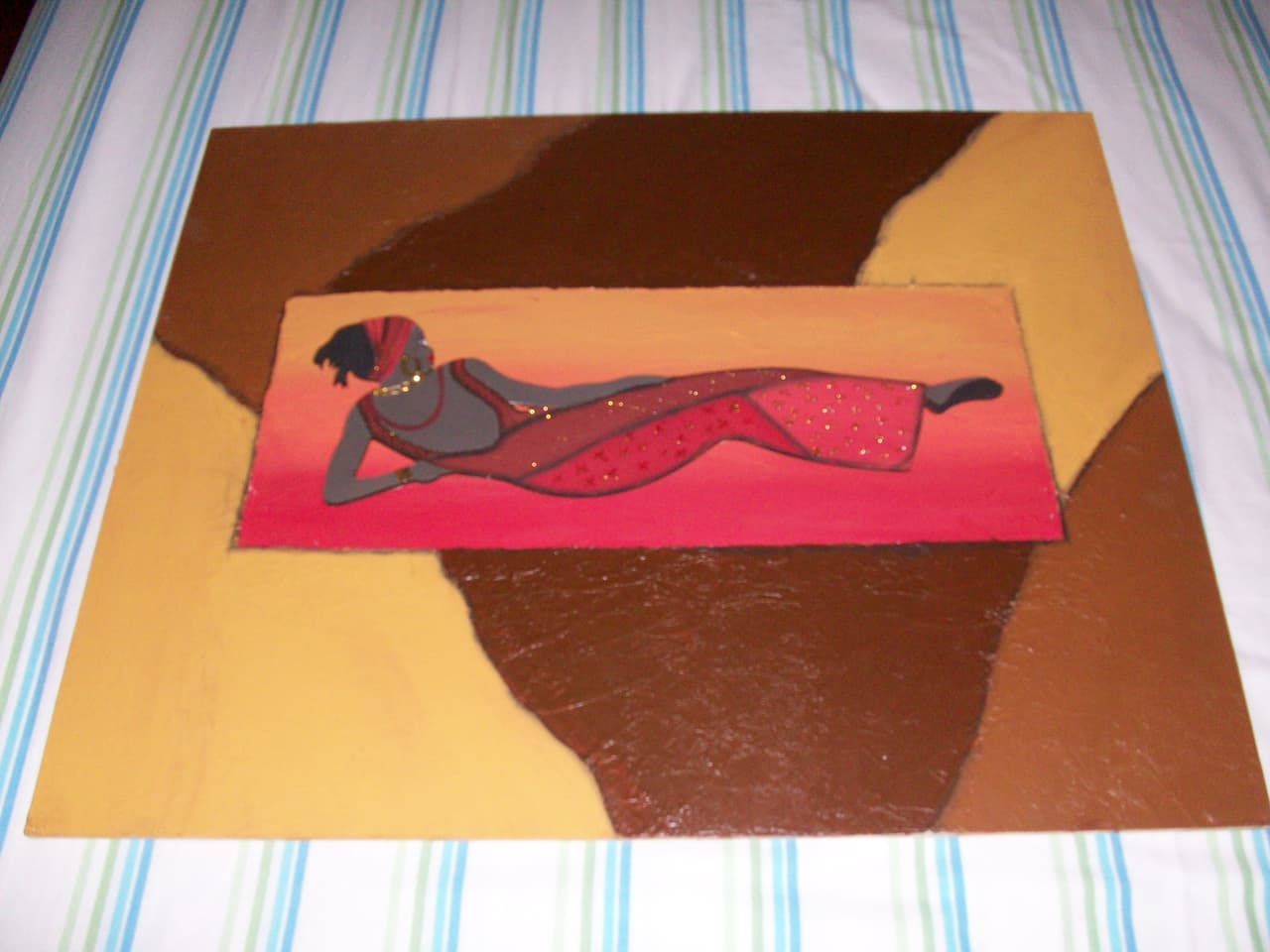 Cuadro con textura, enviado por María Soledad 