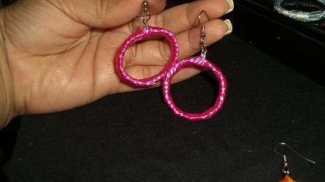 Pantallas con cinta de papel, enviadas por Damaris Rodriguez