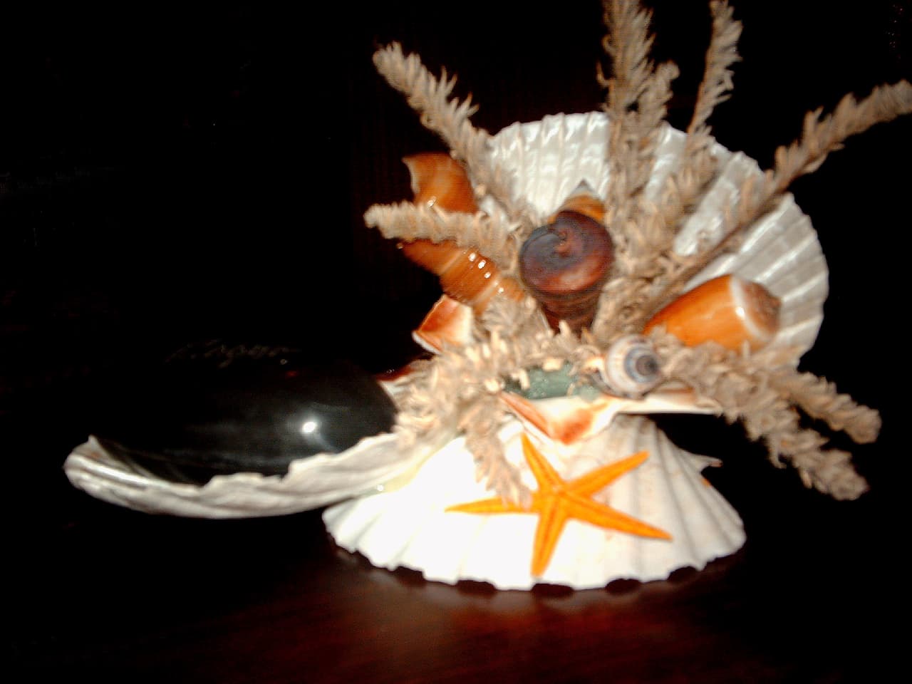 Jabonera con conchas, enviada por M. Carmen 