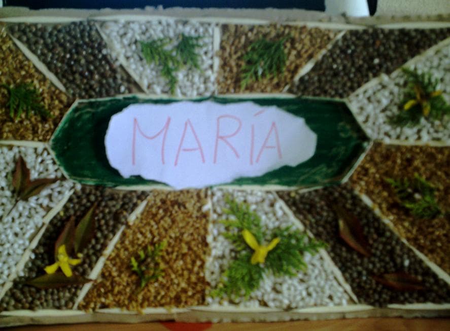 Un mandala sencillo, enviado por María