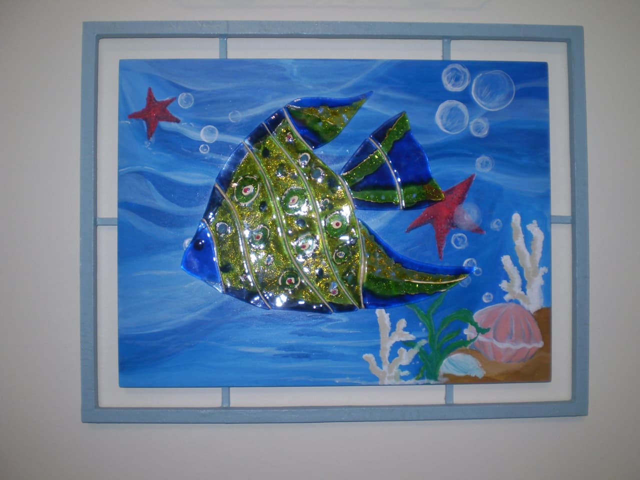 Peces en vitrofusión, enviados por Abel