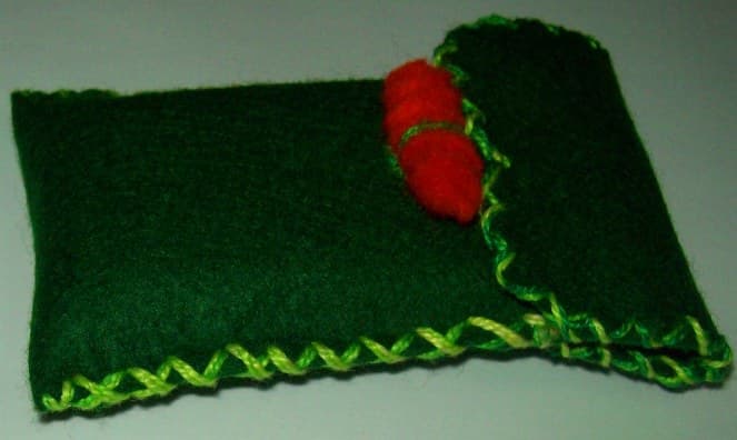 Fundas de fieltro, enviadas por Mayte