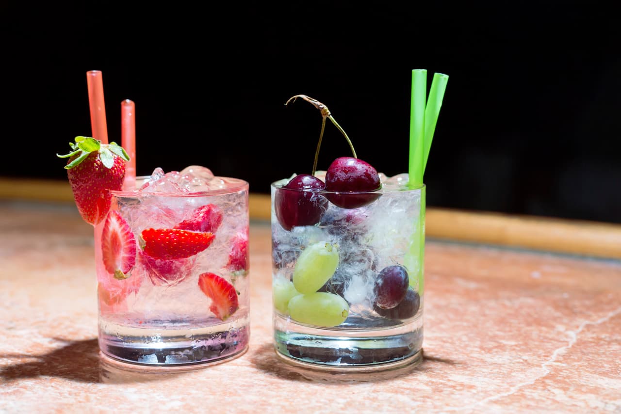 Cómo hacer un mojito de uvas