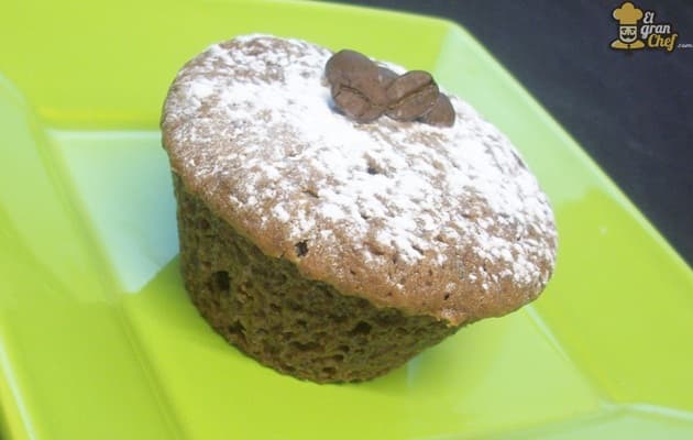 Muffins de chocolate y café