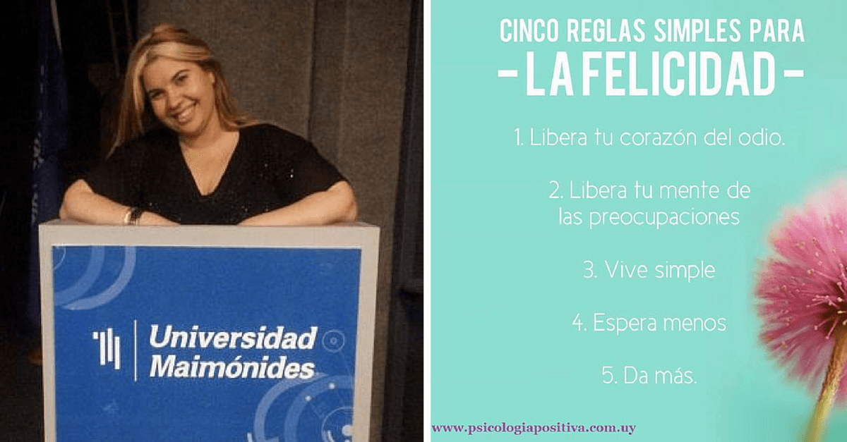 La Psicología Positiva, una corriente que apunta a la felicidad y el bienestar de los uruguayos