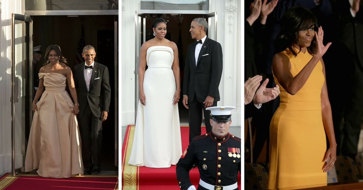 ¿Quieres recordar los looks más icónicos de la primera dama Michelle Obama? ¡Vota tu favorito!