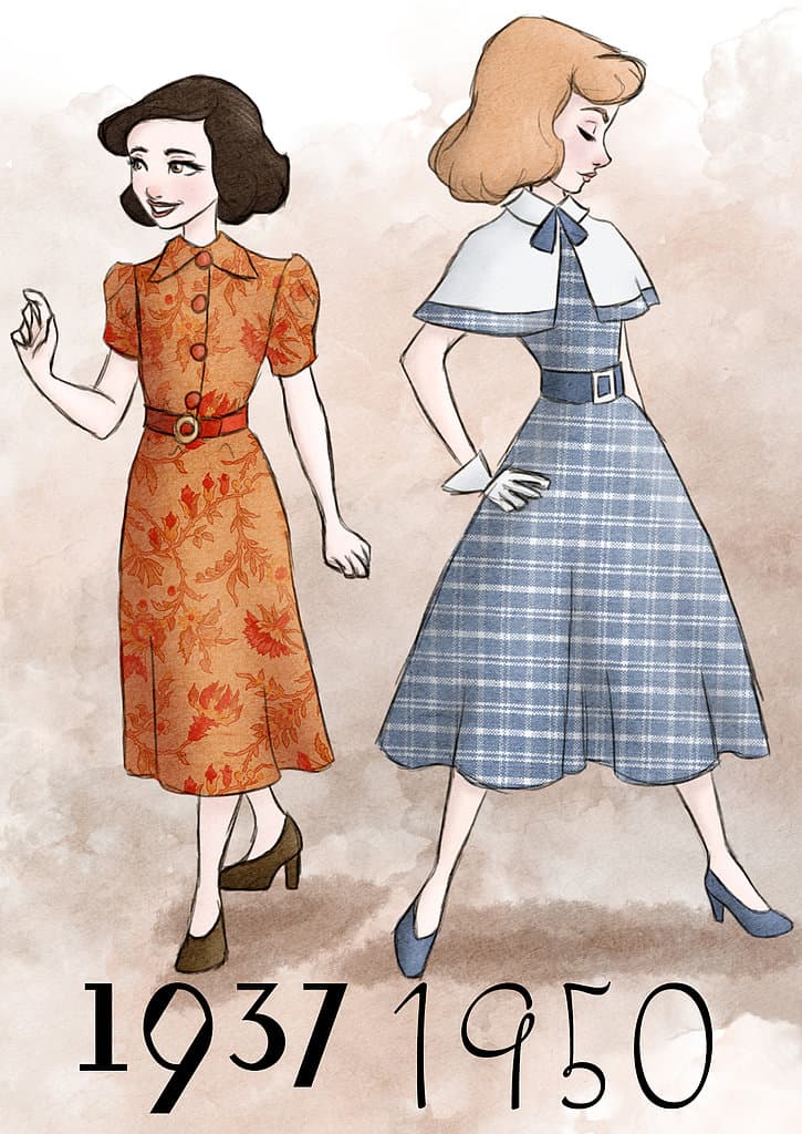 ¡No te pierdas la evolución de la moda de la mano de las princesas de Disney!