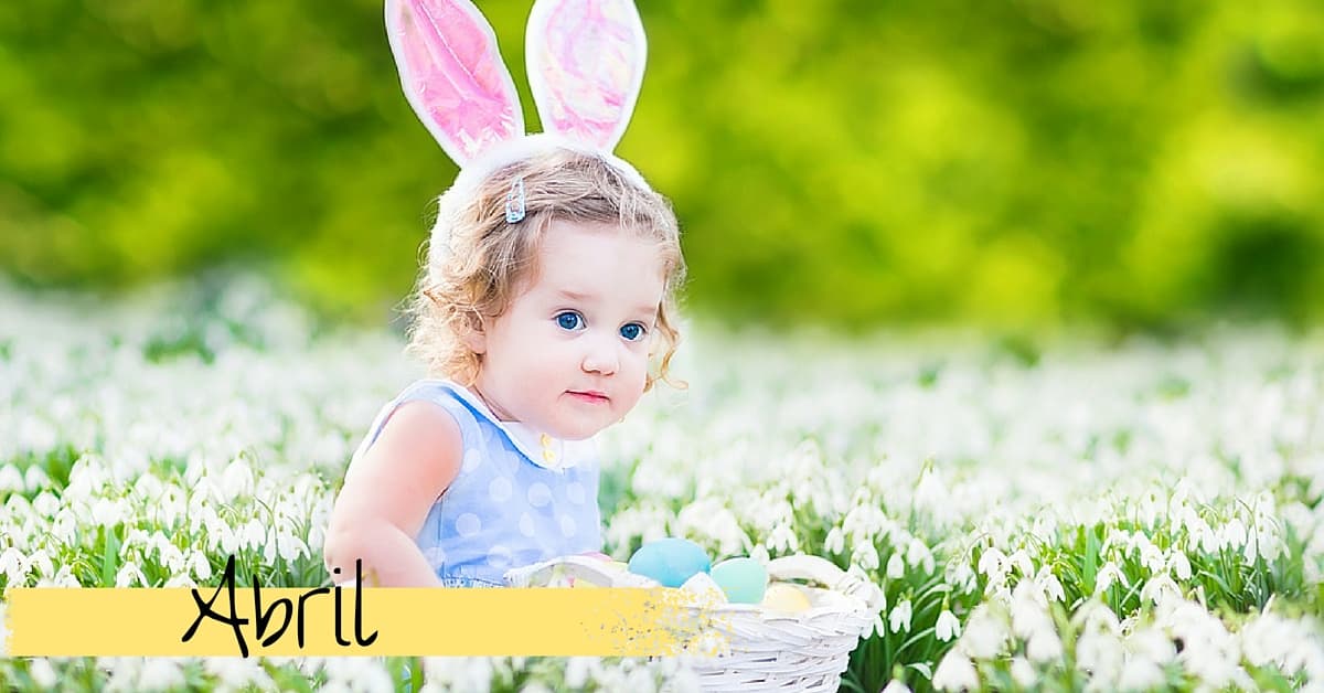 Estos nombres de bebés son geniales para los pequeños que nacerán en primavera