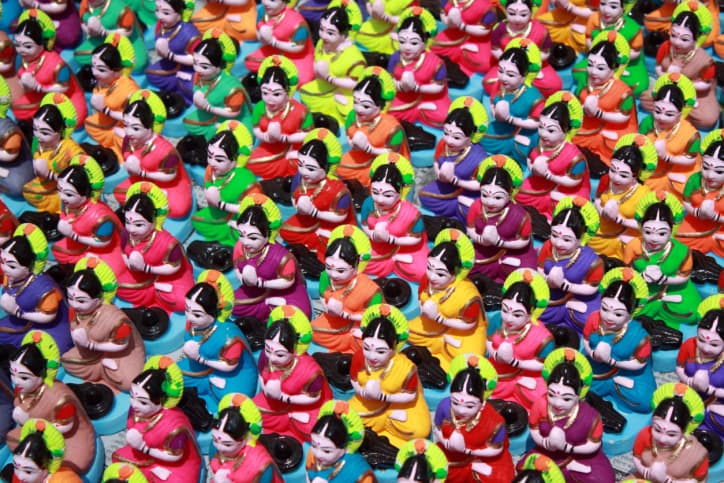 Festival del color en India