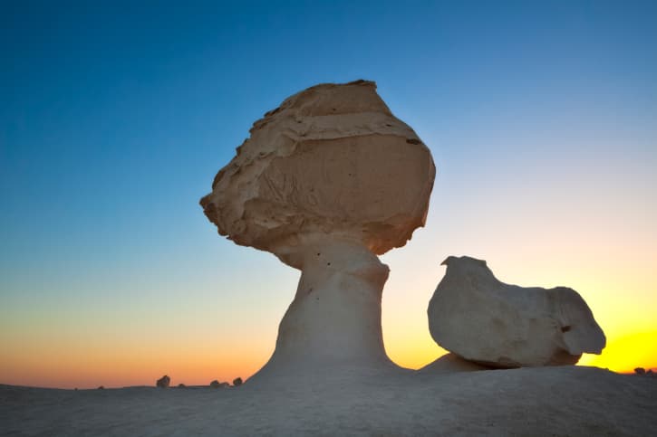 El Desierto Blanco de Egipto