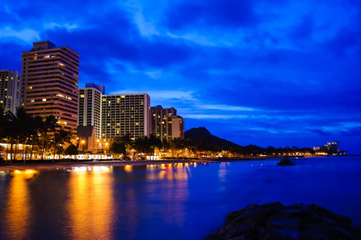 Honolulu, la ciudad más famosa al norte del Pacífico.
