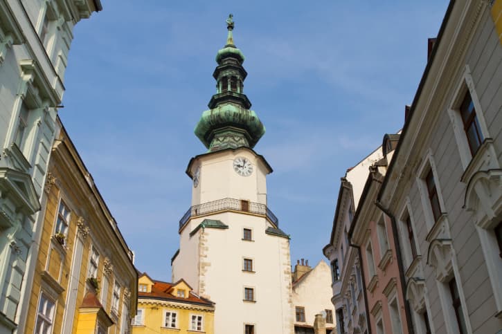 Visitando íconos históricos de Bratislava