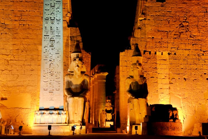 Los principales monumentos de Luxor