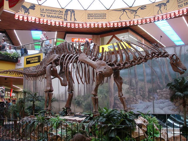 Destinos para los amantes de los dinosaurios