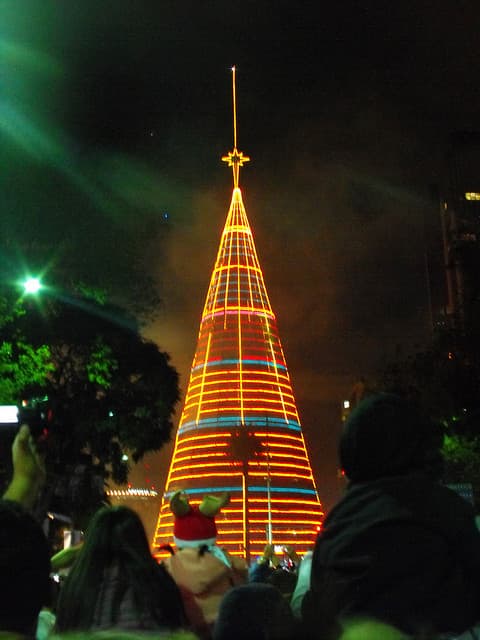 El árbol de Navidad más grande del mundo