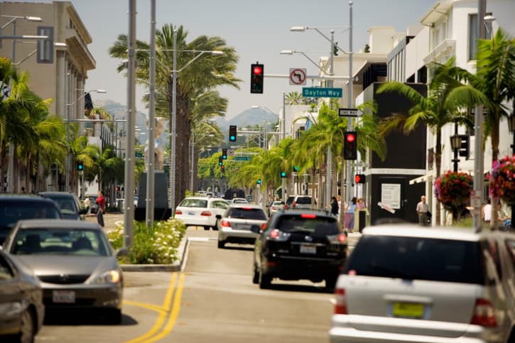 La lujosa Beverly Hills