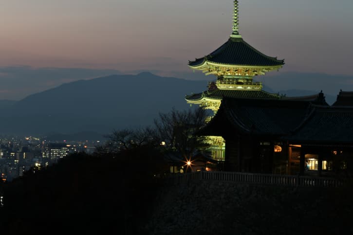 Kiyomizu-dera, la pureza de la arquitectura.