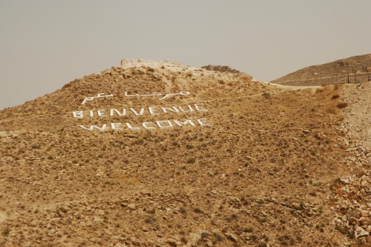 La ciudad galáctica de Matmata