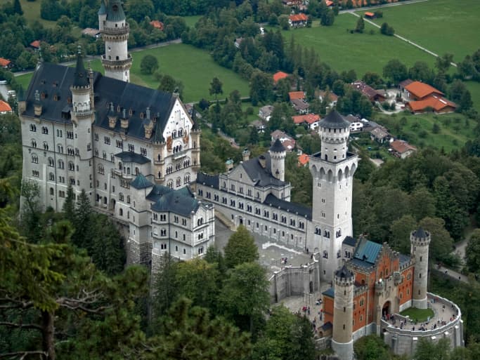 Neuschwanstein, la fantasía del hombre.
