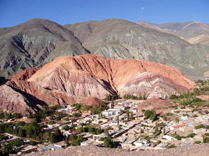 Purmamarca: colores en el norte argentino
