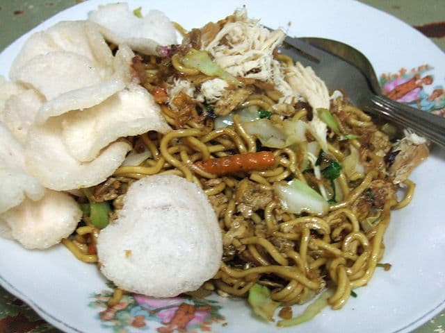 Comida típica de Indonesia