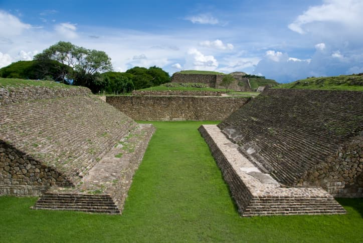 El Monte Albán, centro de la cultura zapoteca