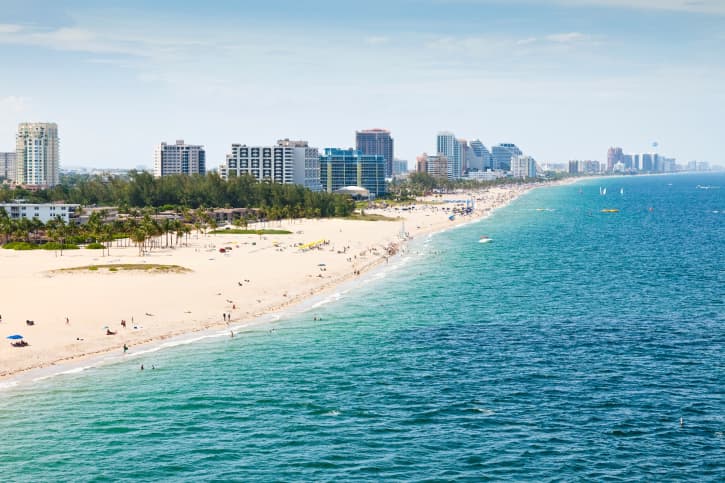 Fort Lauderdale, al sudeste de La Florida