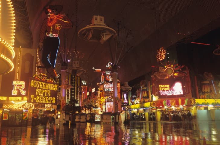 Entretenimiento gratis en Las vegas: The Fremont Street Experience
