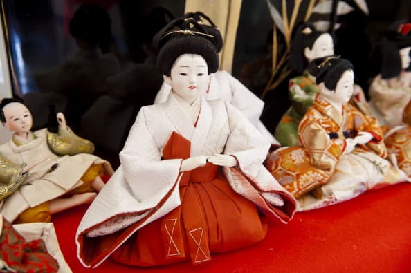 La festividad de las muñecas en Japón