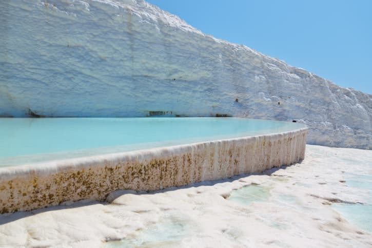 Las impresionantes piscinas de Pamukkale