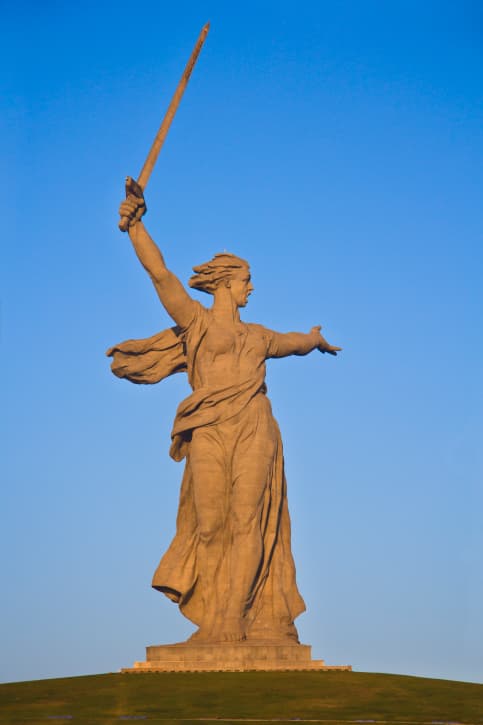 Espectacular monumento en Rusia